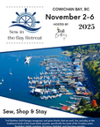 Sew in the Bay Fall - November 1st - 5th, 2026 - Extra Night - Single Occupancy