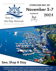 Sew in the Bay Fall - November 1st - 5th, 2026 - Queen Suite - Triple Occupancy (2 Beds + Sofa Bed)