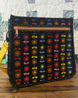 Janet Mae Purse - Floral Canvas