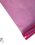 Transparent Jelly Vinyl Flamingo 18"x 53" - SOLD PER ROLL