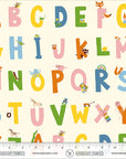 PRE ORDER JUNE 2026 - Heather Ross Favorites Alphabet Cream - Heather Ross - PER QUARTER METRE / 10" CUT