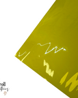 Transparent Jelly Vinyl Bright Yellow 18"x 53" - SOLD PER ROLL