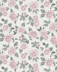 PRE ORDER MAY 2026 - Pretty Scary Floral Toss Rose - Lilac Bee Designs - PER QUARTER METRE / 10" CUT