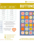 Buttoned Up Quilt Printed Pattern