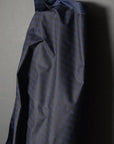 Gingham Dry Oilskin Deep Ocean - PER QUARTER METRE