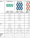 Denim Pockets Quilt Paper Pattern