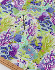 PRE ORDER MAY 2026 - Floral Reef Vinyl Reef What You Sew - Tula Pink - 18" x 25" SOLD PER ROLL
