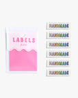 Handmade Rainbow Labels 6 Pack