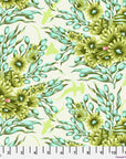 PRE ORDER APRIL 2026 - Floral Reef Shadow Sharks Seagrass - Tula Pink - PER QUARTER METRE / 10" CUT