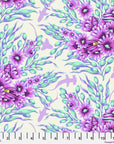 PRE ORDER APRIL 2026 - Floral Reef Shadow Sharks Ultraviolet - Tula Pink - PER QUARTER METRE / 10" CUT