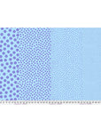 PRE ORDER APRIL 2027 - True Colors Sticks and Stones Stones Blurple - Tula Pink - PER QUARTER METRE