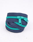 Blueberry Breeze - 40" Handbag Zipper - Renaissance Ribbons