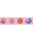 PRE ORDER OCTOBER 2026 - Legendary Gumballs Wild Orchid 7/8" - Tula Pink - PER QUARTER METRE