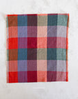 Waffle Happy Checkers Sangria - Fableism Supply Co - PER QUARTER METRE
