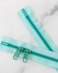 30" Zipper - Double Pull in Spearmint