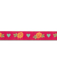 Painted Roses Pink 5/8" - Tula Pink - PER QUARTER METRE