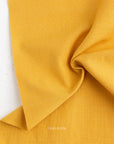 Watercolor Wovens Mustard - Fableism Supply Co - PER QUARTER METRE