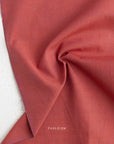 Watercolor Wovens Red Pear - Fableism Supply Co - PER QUARTER METRE