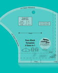 Creative Grids Face Mask Template 3 Sizes in 1
