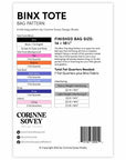 Binx Tote Pattern