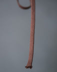 Drawstring Webbing Brown - PER QUARTER METRE