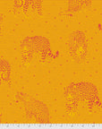Daydreamer Lil Jaguars Papaya - Tula Pink - PER QUARTER METRE