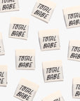 'Total Babe' Labels Labels - 10 labels per pack.