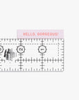 'Hello Gorgeous' Woven Labels