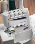 Juki MO-1000 2/3/4 Air Threading Overlock with Differential Feed and Rolled Hem