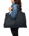 Pocket Shopper Navy Shine