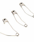 Curved Safety Pins in a Flower Case 75ct