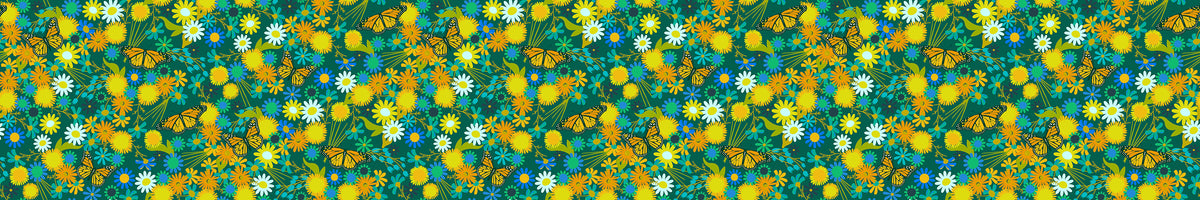 108" Wideback - Redwood Monarch Grove - Alison Glass - PER QUARTER METRE / 10" CUT