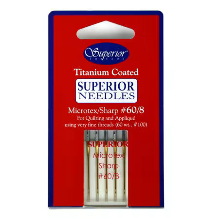 Superior Topstitch Machine Needle Size 60/8 5ct