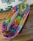 Stitch and Stash Tote - Canvas Plaid