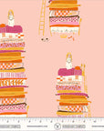 PRE ORDER JUNE 2026 - Heather Ross Favorites Princess And The Pea Pink - Heather Ross - PER QUARTER METRE / 10" CUT