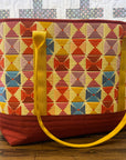 Altoona Tote Large - Persimmon Canvas/HydraWeave