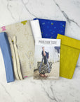 Poolside Tote Kit - Symbolic/Handiwork - Light blue Webbing