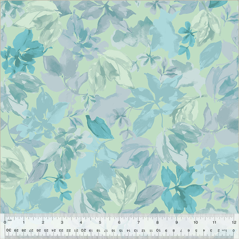Lush Lush Seafoam - Whistler Studios - PER FULL METRE / 10" CUT