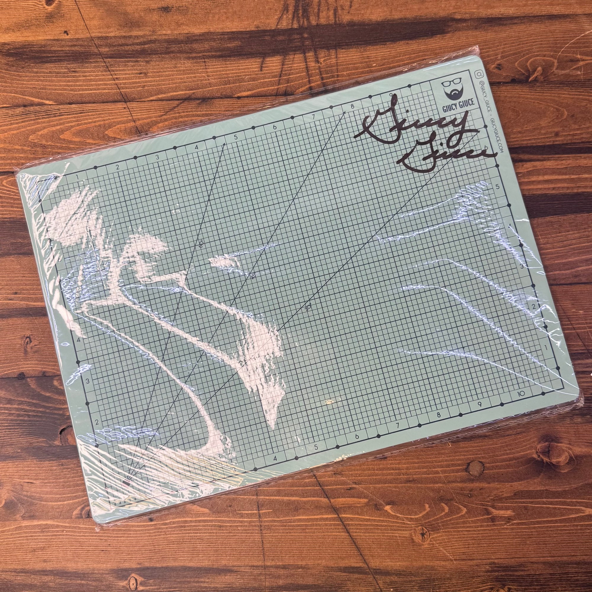 Giucy Giuce Cutting Mat - AUTOGRAPHED