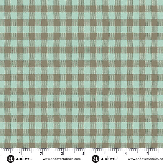 Quiltessential Gingham Sky - Edyta Sitar - PER QUARTER METRE/ 10" CUT