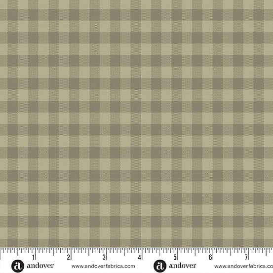 Quiltessential Gingham Flax - Edyta Sitar - PER QUARTER METRE/ 10" CUT