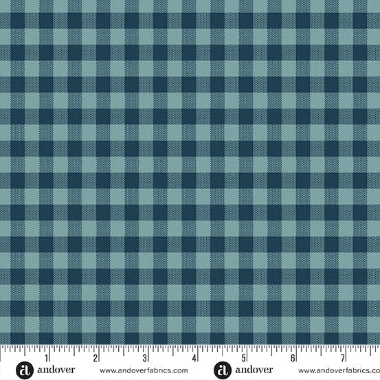 Quiltessential Gingham Indigo - Edyta Sitar - PER QUARTER METRE/ 10" CUT