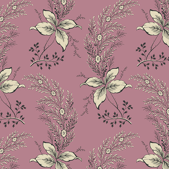 English Garden Orchid Jam - Edyta Sitar - PER FULL METRE