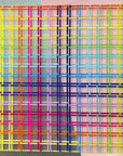 Rainbow Plaid Clear TPU Vinyl
