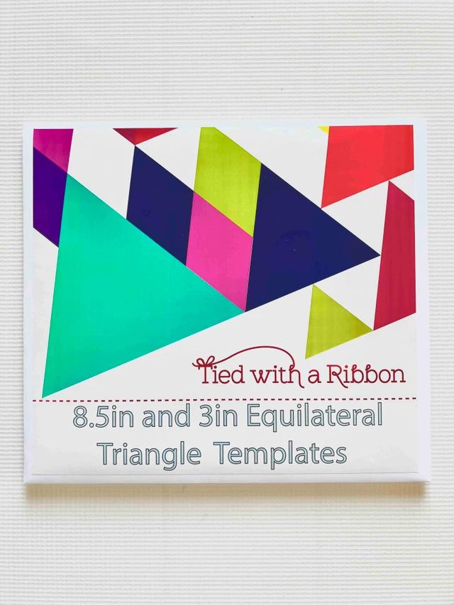 8.5/3in Combo EQ Triangle Acrylic Template Set