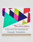 8.5/3in Combo EQ Triangle Acrylic Template Set