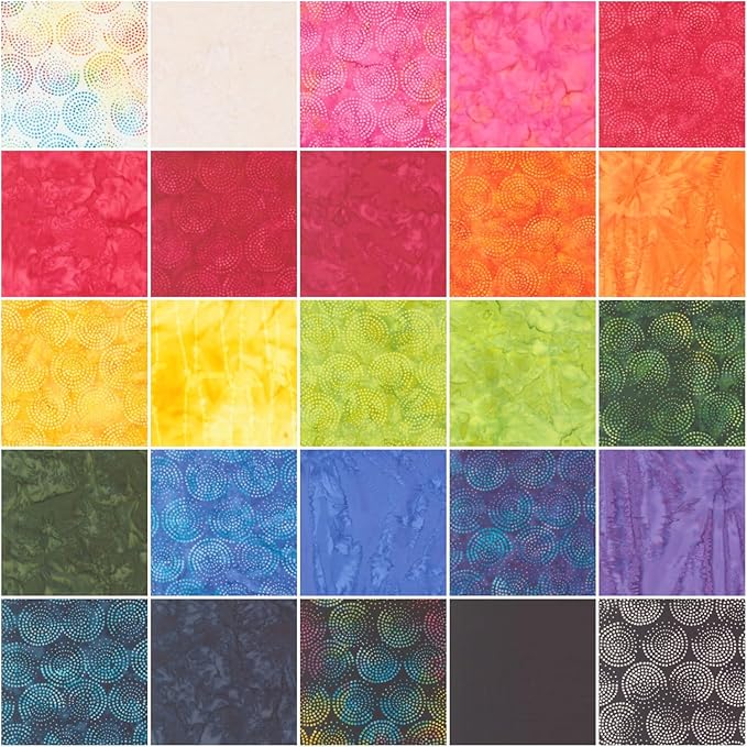 Echo Batiks Layer Cake - Moda Fabrics