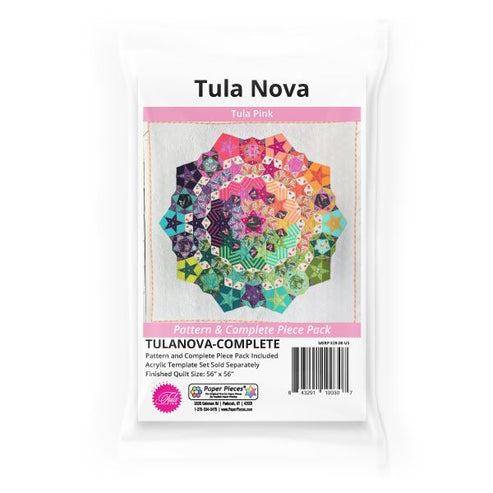 Paper Piece Pack for Tula Nova Complete Set Pattern Included