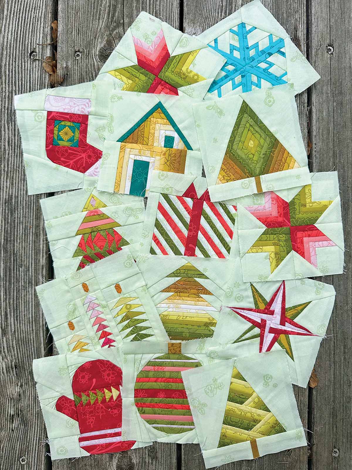 PRE ORDER NOVEMBER 2026 - Mini Series: Mini Holiday Quilt Pattern: Printed Pattern
