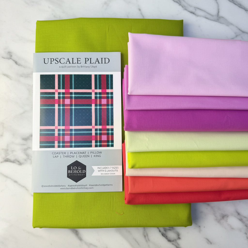 PRE-ORDER - Upscale Plaid Quilt Kit